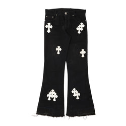 Chrome Hearts Jeans With Cross