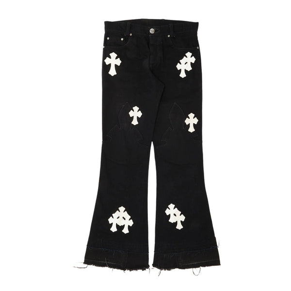 Chrome Hearts Jeans With Cross