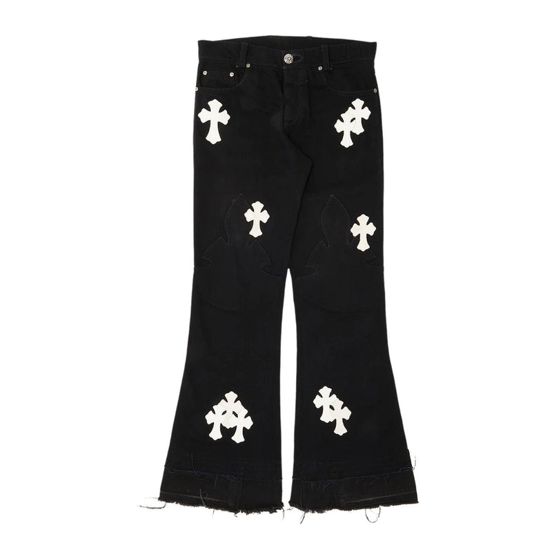 Chrome Hearts Jeans With Cross