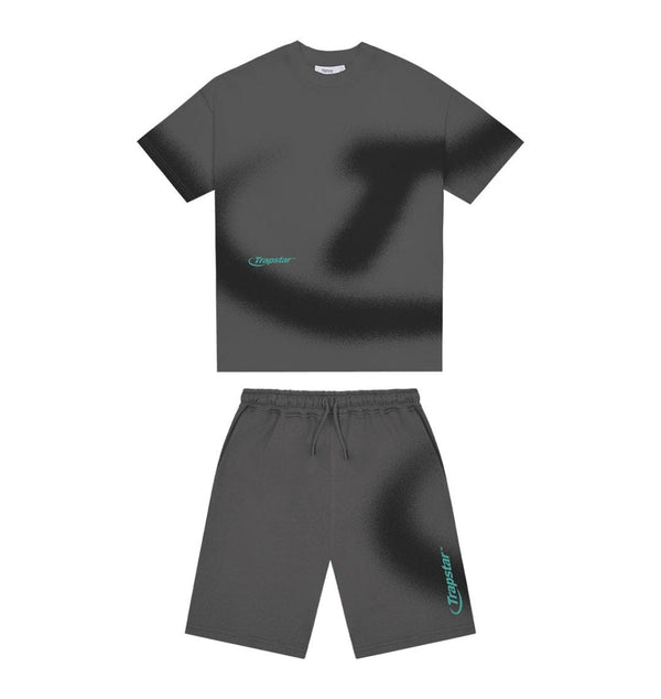 Trapstar London Hyperdrive Spray Short Set