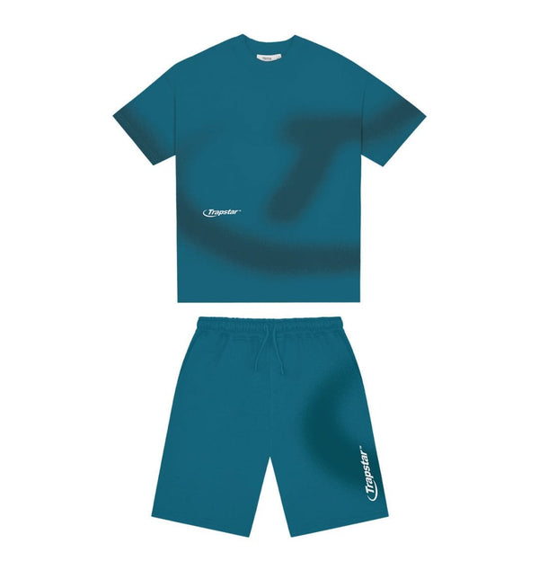 Trapstar London Hyperdrive Spray Short Set