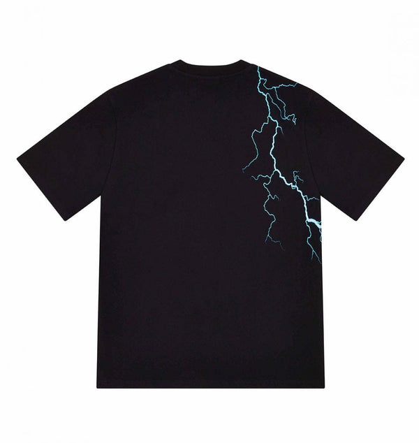 Trapstar London Irongate T Lightning Shorts Set – Black/Ice Edition